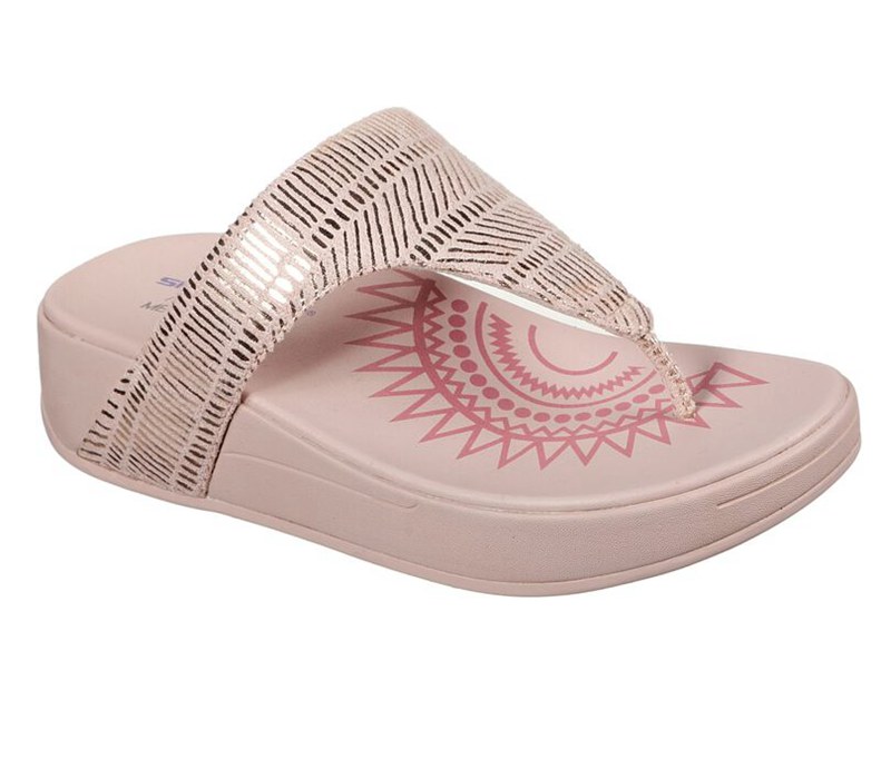 Skechers Dam Rosa Flip Flop - Relaxed Fit: Retrogrades - Jupiter - Sverige (WKNQE-9761)